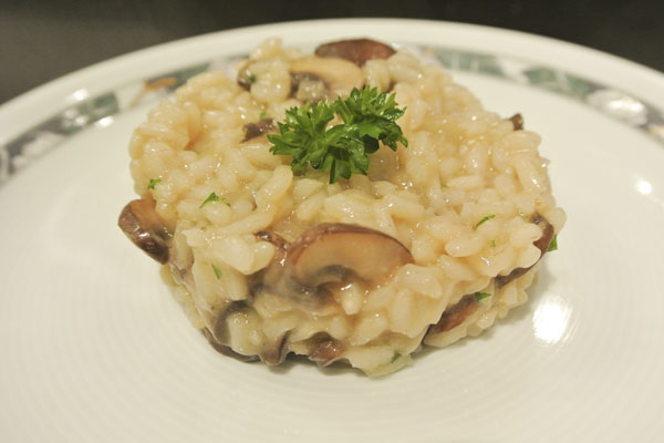 Risotto Bospaddestoelen