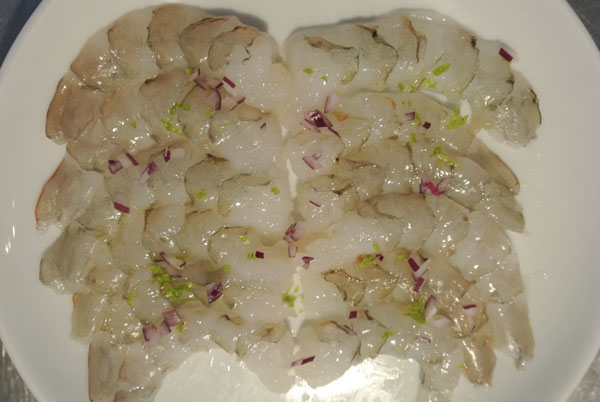 Garnalen ceviche