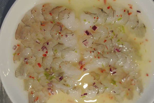 Garnalen ceviche