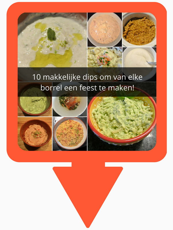 10 makkelijke dips om van elke borrel een feest te maken!