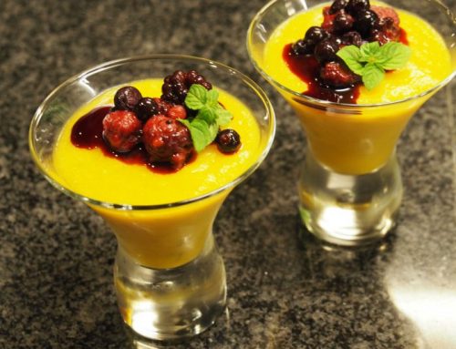 Mango mousse