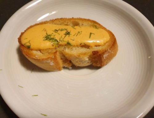 Rouille voor de Bouillabaisse (paprika mayonaise)