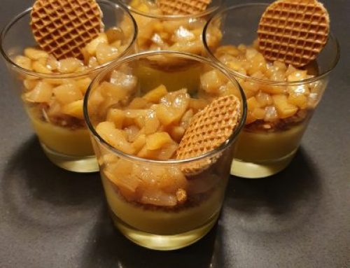 Stroopwafel trifle