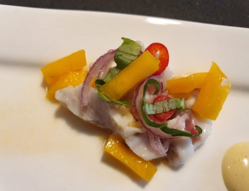 Zeebaars ceviche